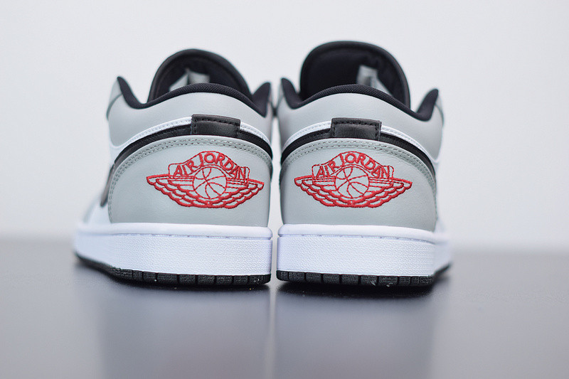air jordan 1 low gs "light smoke grey" 553560-030