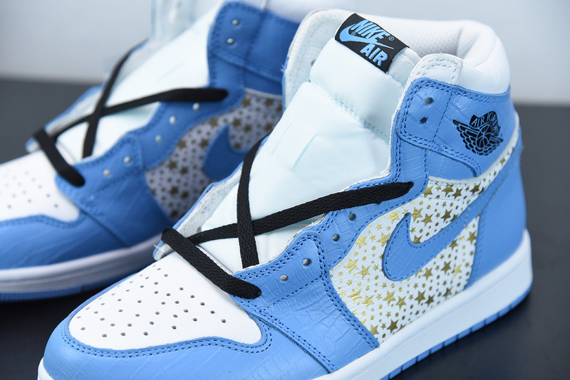 air jordan 1 S*p*e blue stars