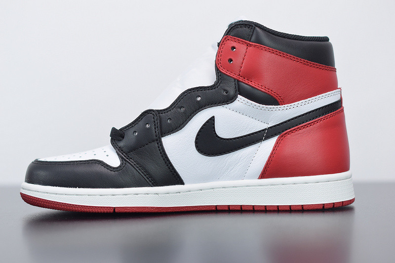air jordan 1 retro high og "black toe 2016 release" 555088-125