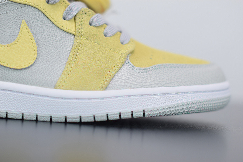 air jordan 1 mid mixed textures yellow da4666-001