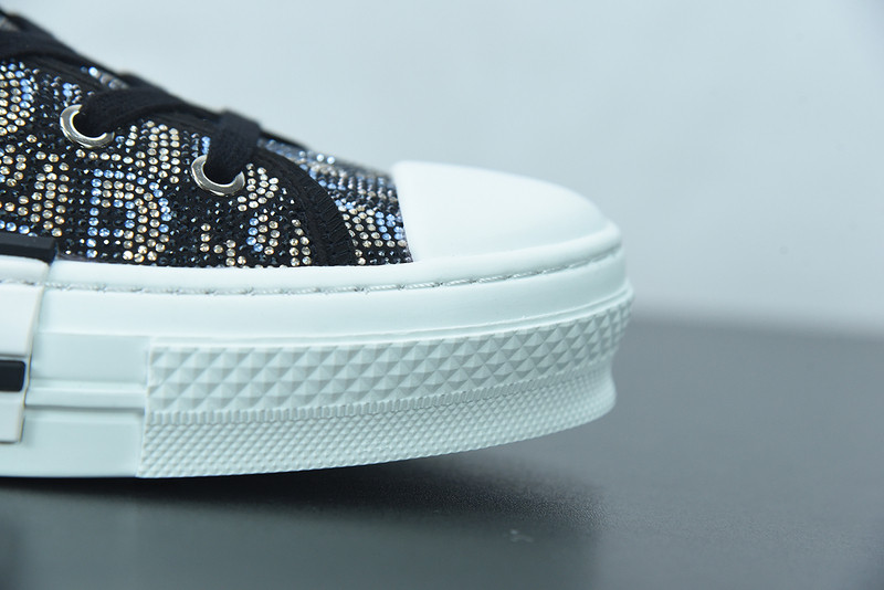 dio* b23 oblique high-top sneaker