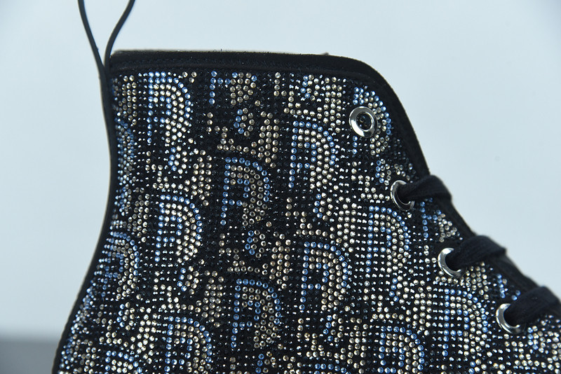 dio* b23 oblique high-top sneaker