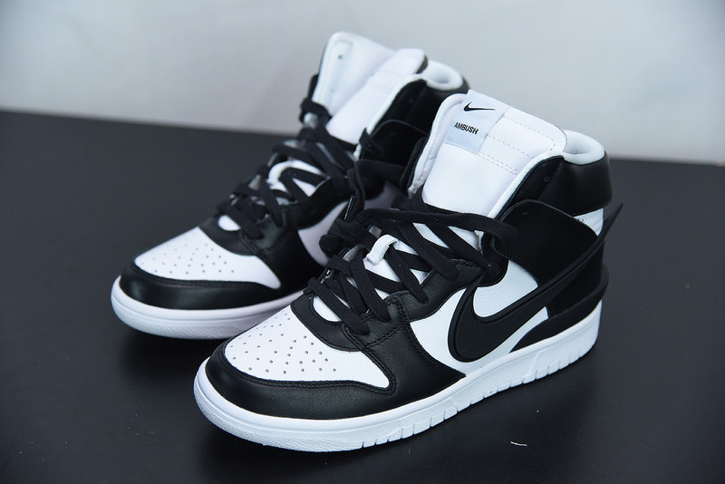 nike dunk high ambush black white cu7544-001