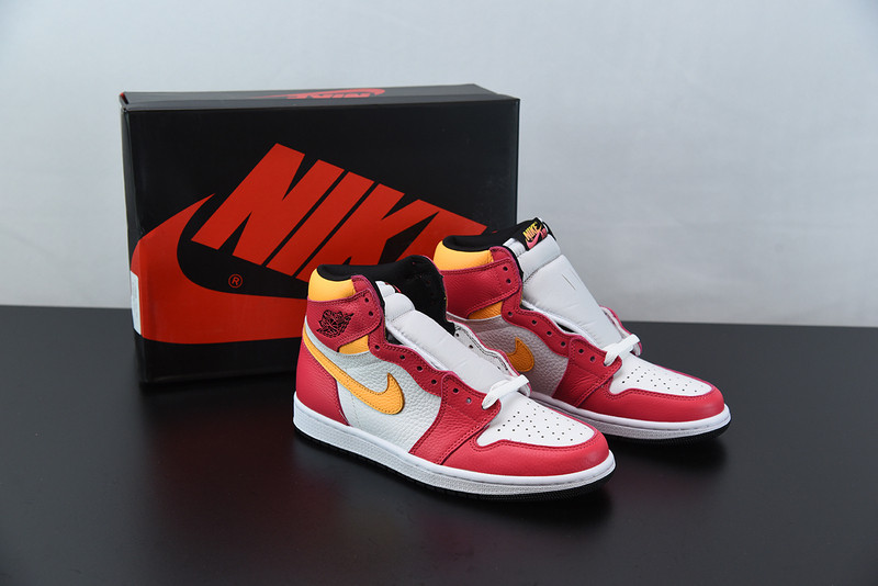 air jordan 1 high og ‘fusion red“ 555088-603