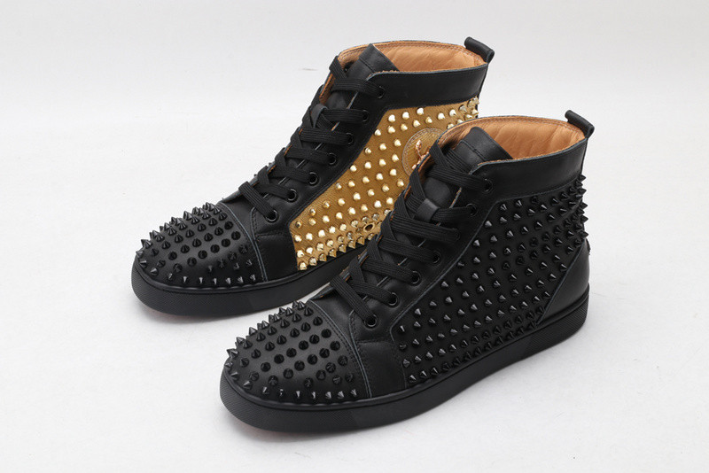 chian louin high top sneaker