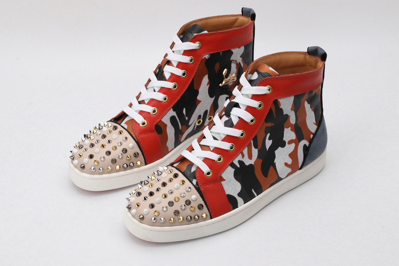 chian louin high top sneaker