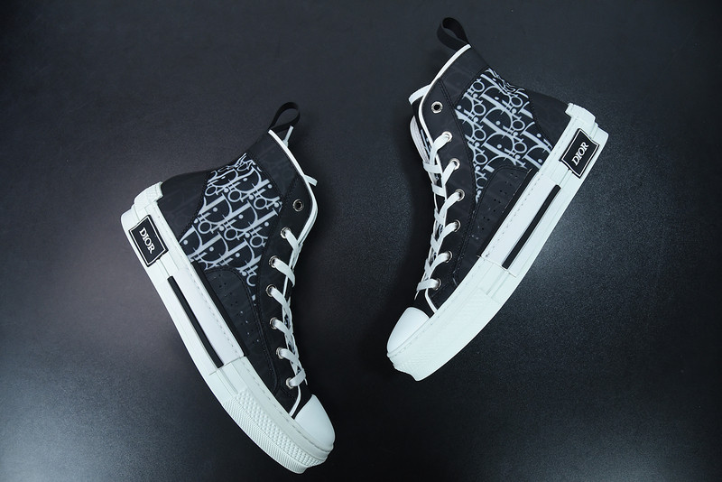 dio* b23 oblique high-top sneaker