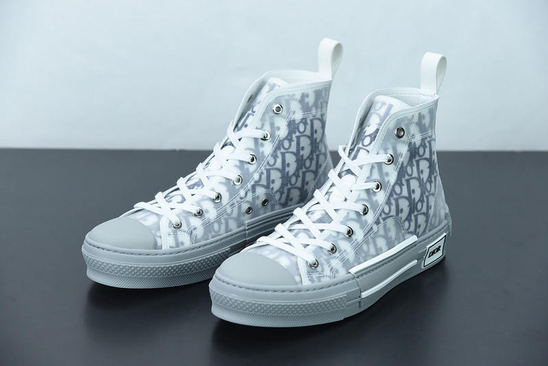 dio* b23 oblique high-top sneaker