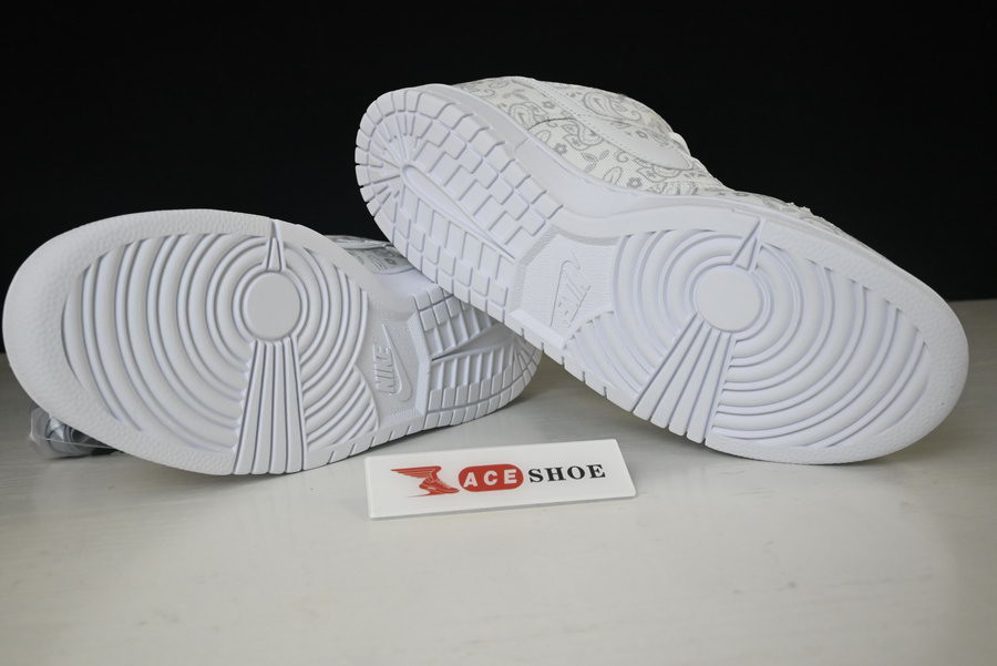 nike dunk low “white paisley” dj9955-100