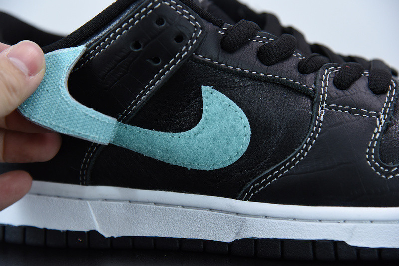 nike sb dunk low black x diamond S*pply x co bv1310-001