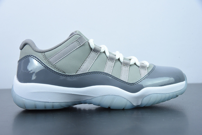 air jordan 11 retro low bg ''cool grey'' 528896-003