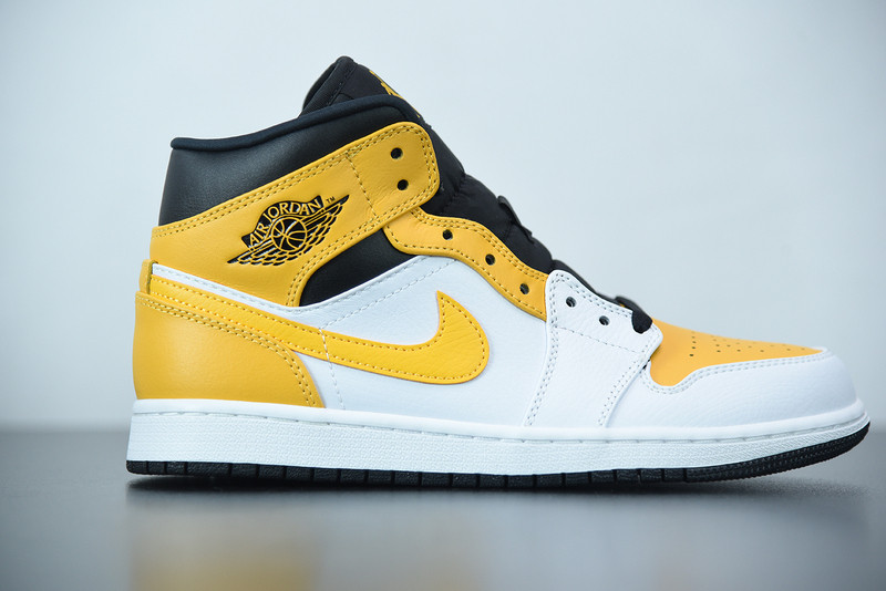 air jordan 1 mid surF**es in ''university gold" 554724-170