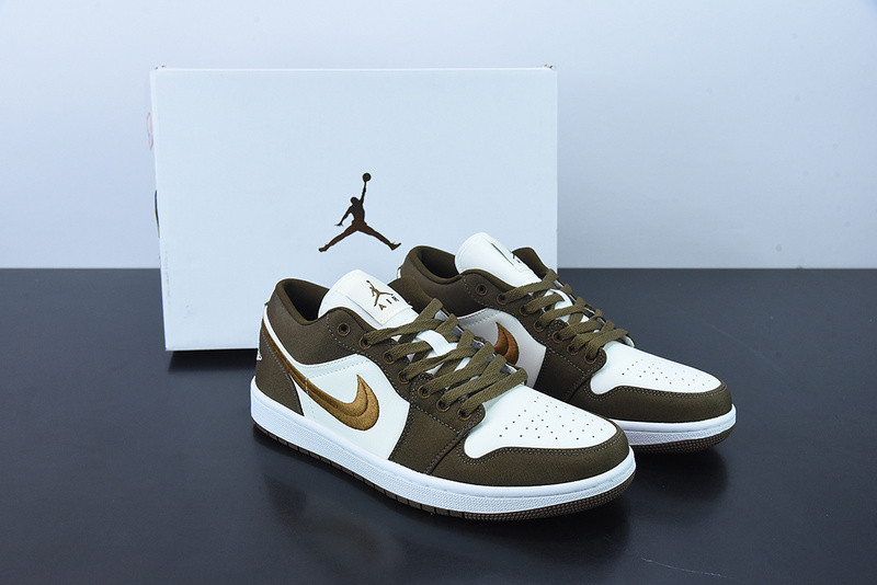 air jordan 1 low se “light olive” dv0426-301