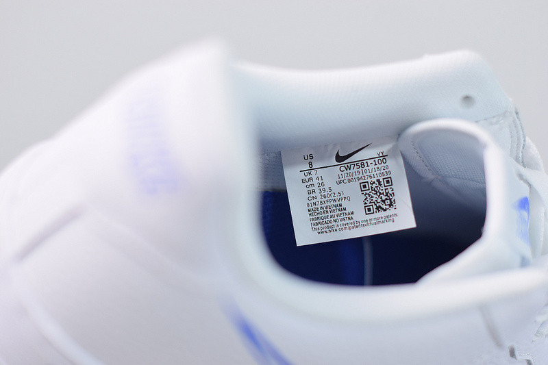 nike air force 1 low “sketch” in white/blue cw7581-100