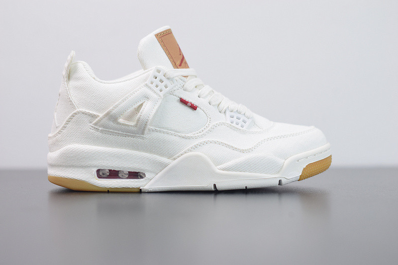 air jordan 4 retro L*v*s nrg "levi''s" white ao2571-100
