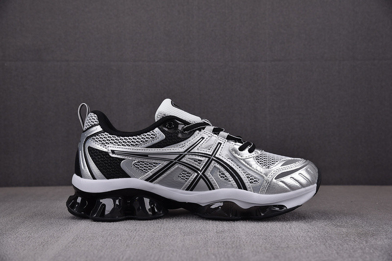 As*ic*s gel-quantum kinetic ''mid grey pure silver 1203a270-022