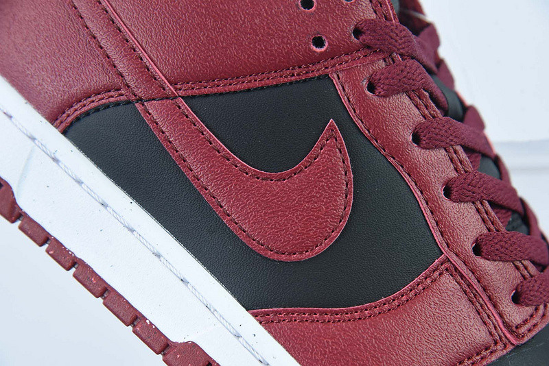 nike dunk low next nature appears in wine red and black dn1431-002