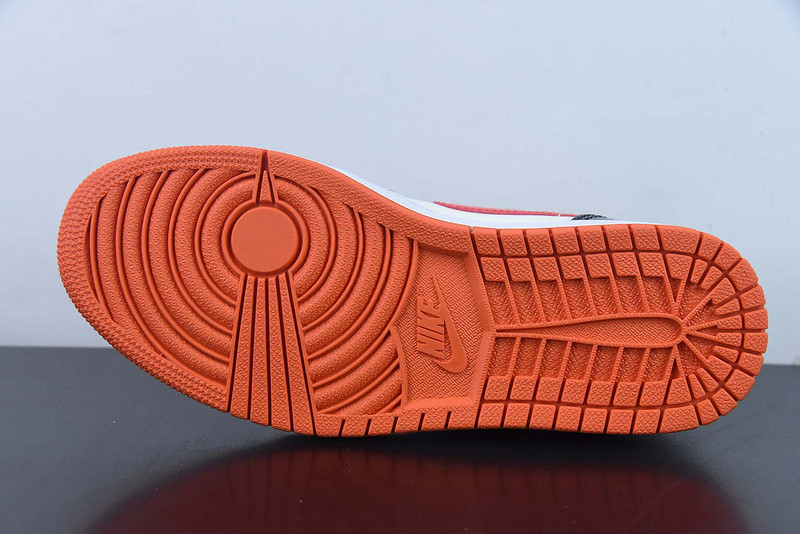 air jordan 1 low gs "halloween" dv1335-800