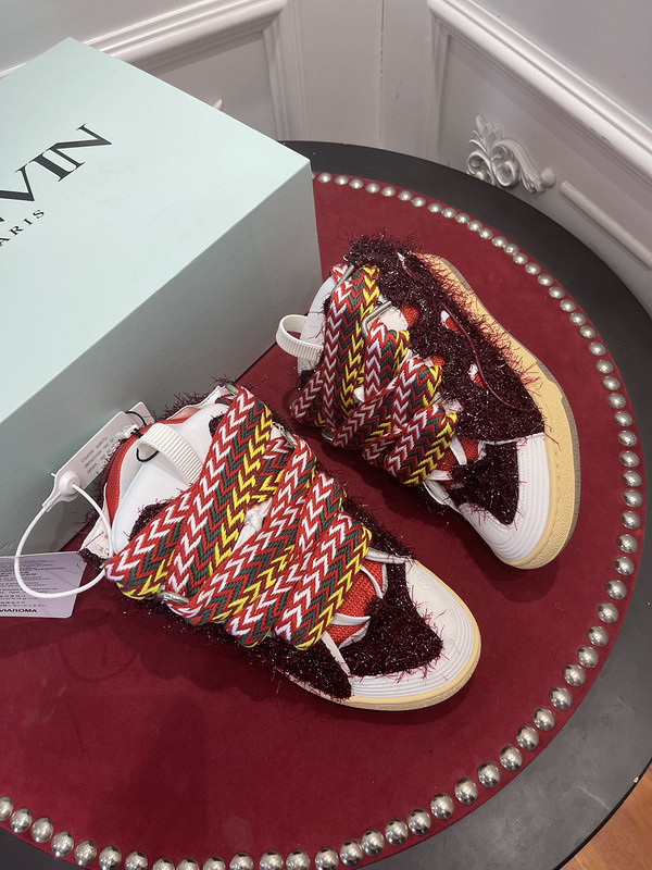 lanvin curb sneaker