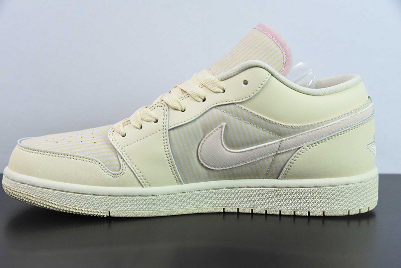 air jordan 1 low "linen" fq1925-100