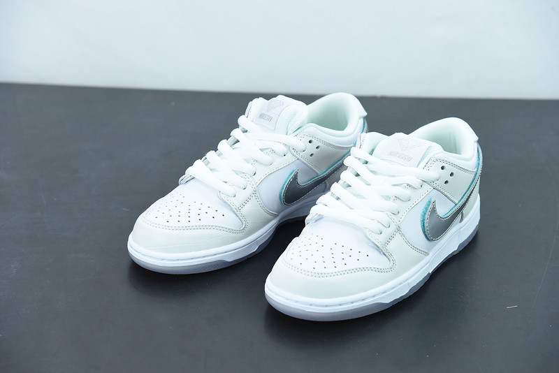 nike sb dunk low diamond S*pply co white diamond bv1310-100
