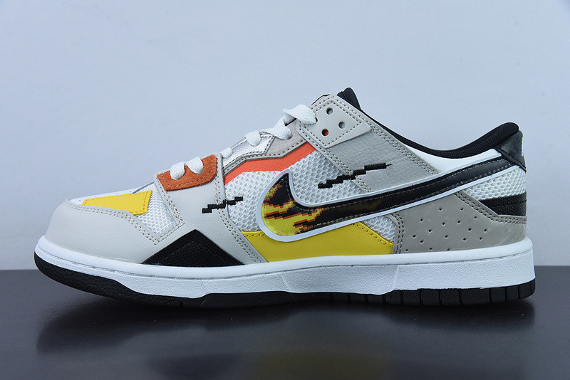 nike dunk low scrap "mighty swhers" dx6058-101