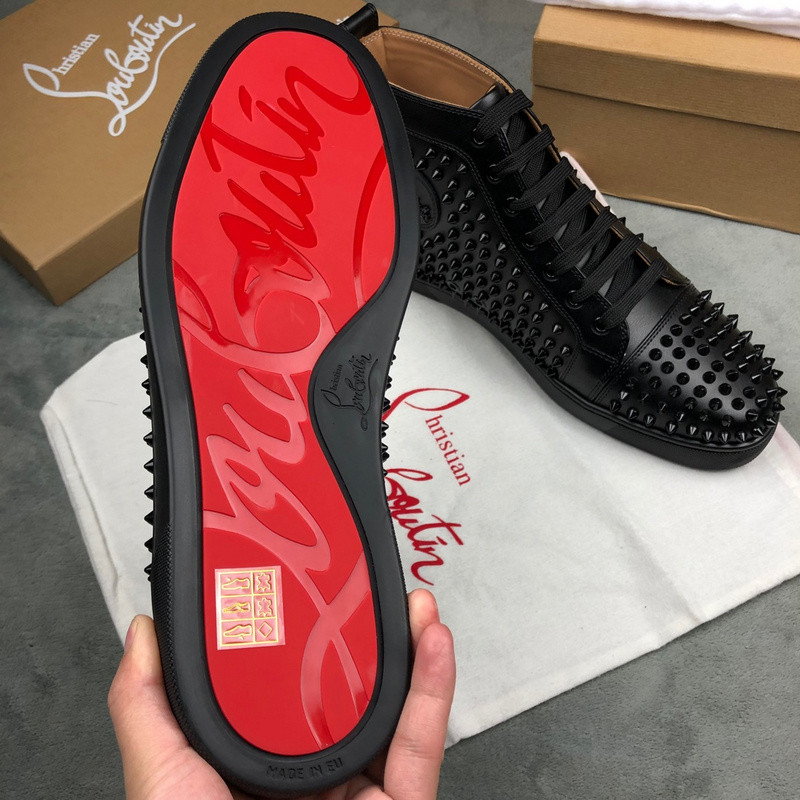 chian louin high top sneaker