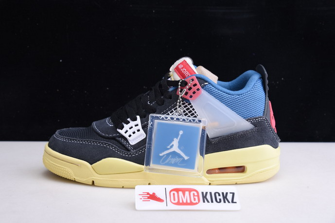 air jordan 4 retro union off noir dc9533-001