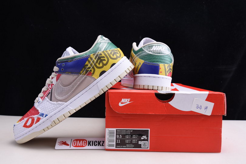 nike dunk low sp city market da6125-900