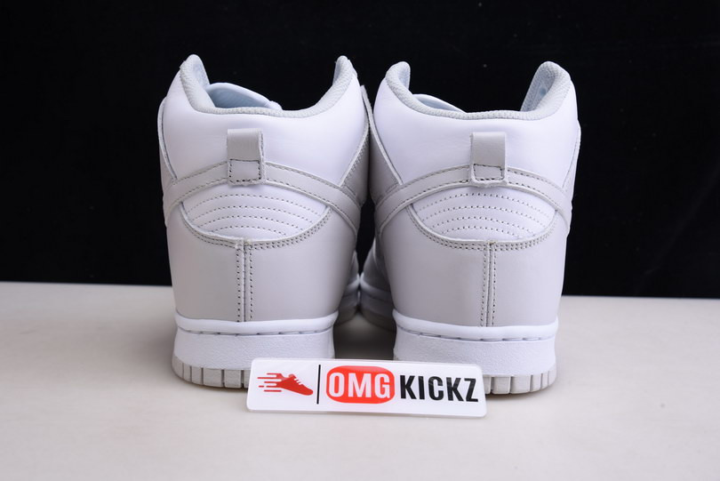 nike dunk high retro white vast grey （2021）dd1399-100